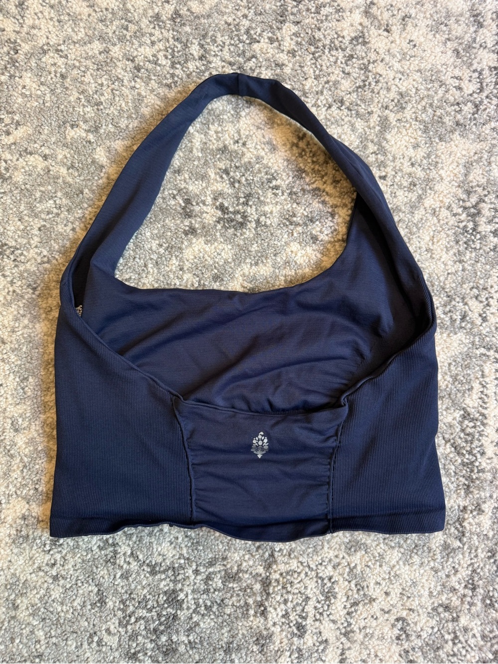 Free People Deep Navy Ribbed Tank - Picture 2 of 4